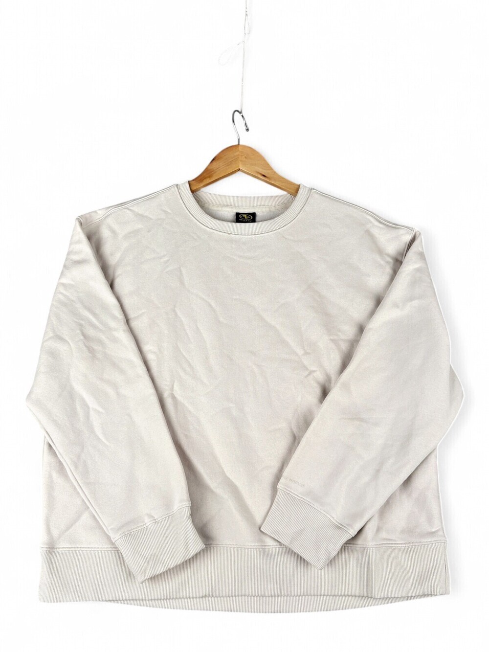 Athletic Works Women's Crewneck Sweatshirt L Ivory Cream
